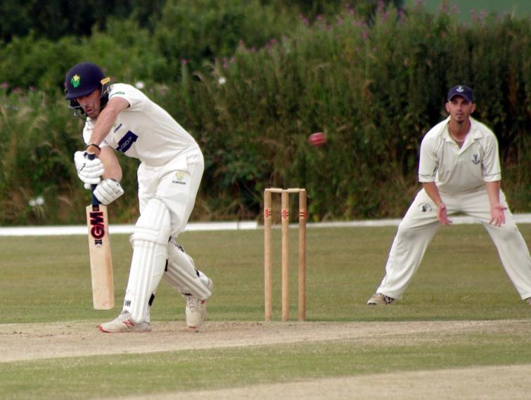 Glamorgan 2nds skipper Andrew Salter cracked 44 runs Glamorgan 2nds skipper Andrew Salter cracked 44 runs
